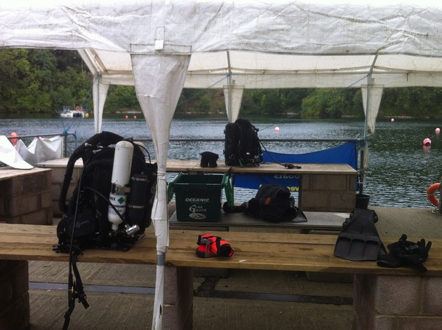 IANTD ART student divers on the Bluebird Rebreatherpro-Training
