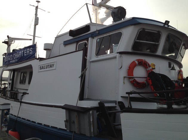 Diving on the MV Salutay - Rebreatherpro-Training