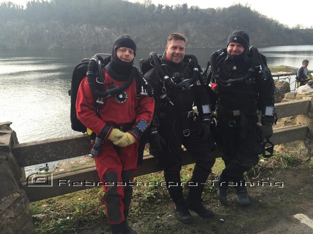 TDI JJ-CCR course at Stoney Cove - Rebreatherpro-Training