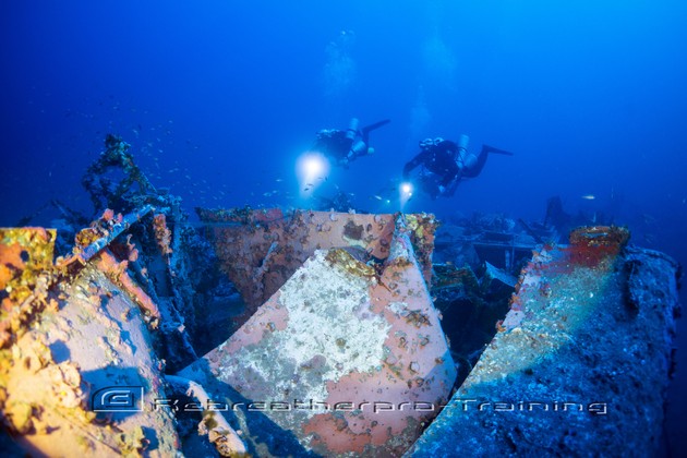 Great dive on the Schnellboot S-31 - Rebreatherpro-Training