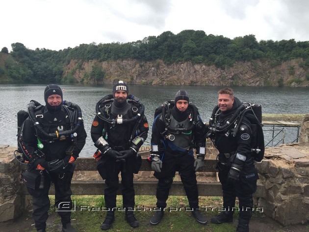 Congratulations to Guy on his AP rebreather course - Rebreatherpro-Training