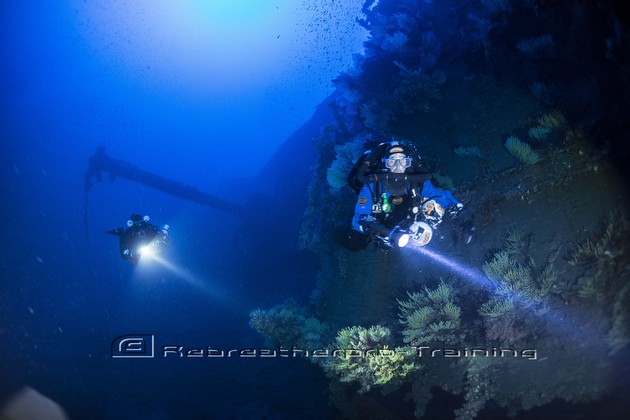 Sardinia Wreck diving 2015 - Rebreatherpro-Training