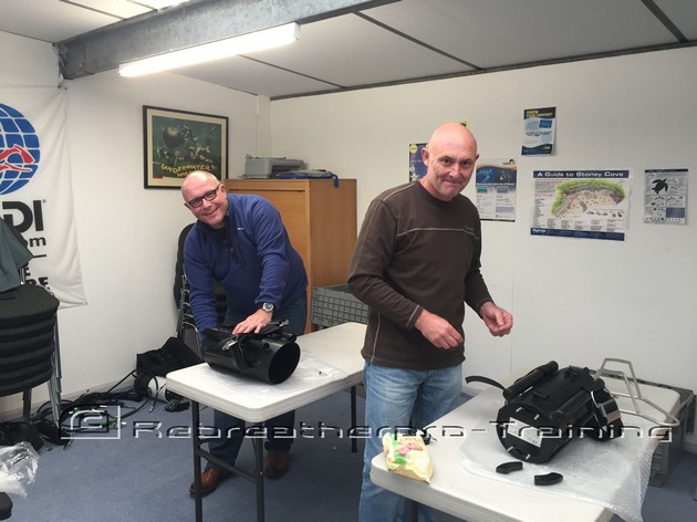 Two happy new JJ CCR owners - Rebreatherpro-Training