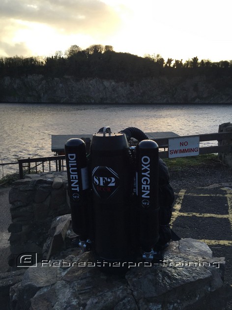 Boom SF2 on tour at Stoney Cove :-) !! - Rebreatherpro-Training