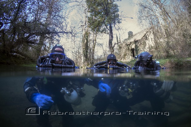 TDI CCR Full Cave Course in France - Rebreatherpro-Training