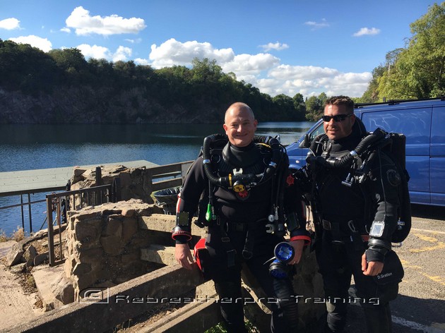 Welcome Malcolm back to rebreather diving - Rebreatherpro-Training