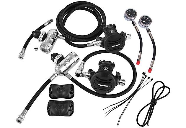 Apexs XTX50 Sidemount regulator set - Rebreatherpro-Training