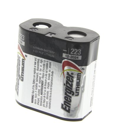 Energizer 223 6V Lithium Battery Rebreatherpro-Training