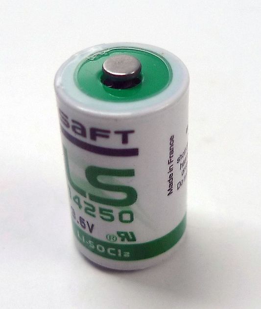 Saft LS14250 1/2AA battery - Rebreatherpro-Training