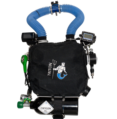 Triton Chest Mounted Rebreather - Rebreatherpro-Training