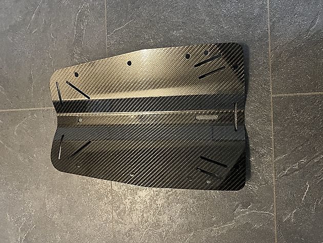 Carbon Fibre Backplate - Rebreatherpro-Training