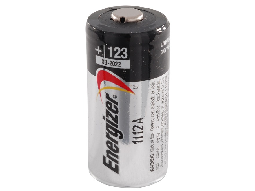 Energizer CR123 3V Lithium Battery Rebreatherpro-Training