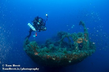 Romagna Wreck Sardinia Rebreatherpro-Training