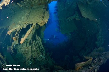 Loredon Wreck, Sardinia Rebreatherpro-Training