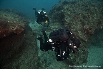 Sentinel Diver on Mod 1 course Rebreatherpro-Training