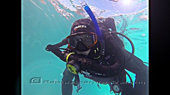 AP diving rebreather CCR try dive Rebreatherpro-Training