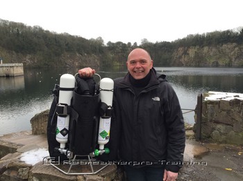 Congratulations to Joel Chase who completed his JJ-CCR crossover Rebreatherpro-Training