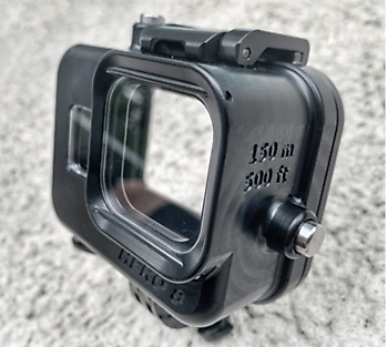 GoPro Housing for GoPro Hero 8 - rated to 150m 500ft Rebreatherpro-Training