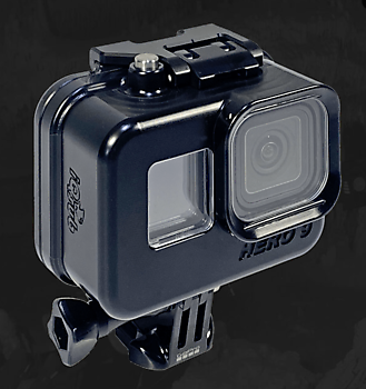 GoPro Housing for GoPro Hero 9/10 - rated to 500ft/150m Rebreatherpro-Training