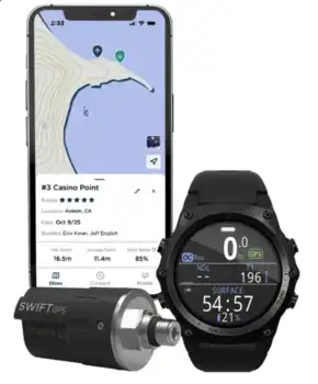 Shearwater Swift GPS Rebreatherpro-Training