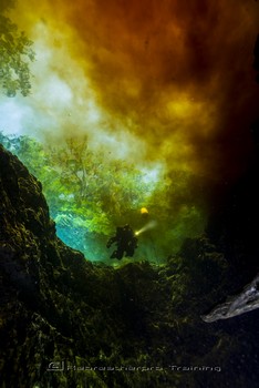 Cave Diving in Florida Rebreatherpro-Training