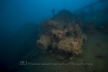 Iron Bottom Sound in Guadalcanal, The Solomons Rebreatherpro-Training