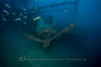 Iron Bottom Sound in Guadalcanal, The Solomons Rebreatherpro-Training