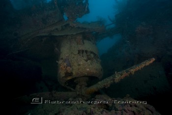 The Karwela wreck in Gozo Rebreatherpro-Training