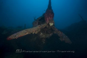 Iron Bottom Sound in Guadalcanal, The Solomons Rebreatherpro-Training