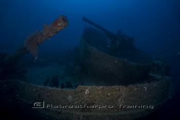 Iron Bottom Sound in Guadalcanal, The Solomons Rebreatherpro-Training