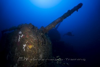 Iron Bottom Sound in Guadalcanal, The Solomons Rebreatherpro-Training