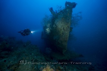 Iron Bottom Sound in Guadalcanal, The Solomons Rebreatherpro-Training