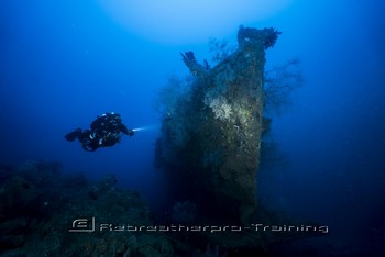 Iron Bottom Sound in Guadalcanal, The Solomons Rebreatherpro-Training