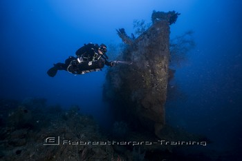 Iron Bottom Sound in Guadalcanal, The Solomons Rebreatherpro-Training