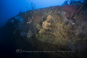 Iron Bottom Sound in Guadalcanal, The Solomons Rebreatherpro-Training