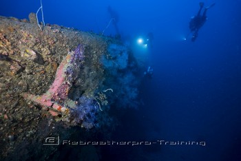 Iron Bottom Sound in Guadalcanal, The Solomons Rebreatherpro-Training