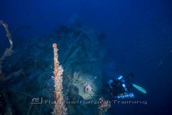 Iron Bottom Sound in Guadalcanal, The Solomons Rebreatherpro-Training