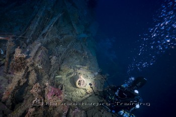 Iron Bottom Sound in Guadalcanal, The Solomons Rebreatherpro-Training