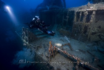 Iron Bottom Sound in Guadalcanal, The Solomons Rebreatherpro-Training