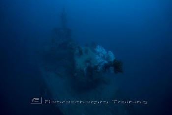 Iron Bottom Sound in Guadalcanal, The Solomons Rebreatherpro-Training