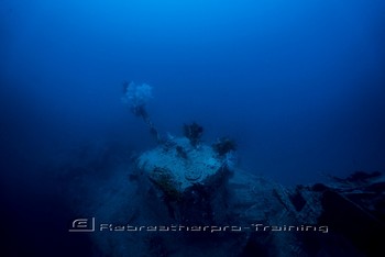 Iron Bottom Sound in Guadalcanal, The Solomons Rebreatherpro-Training