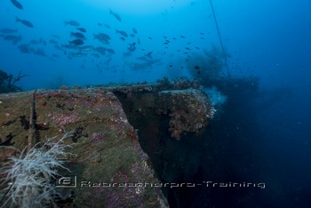 Iron Bottom Sound in Guadalcanal, The Solomons Rebreatherpro-Training