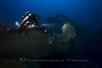 Iron Bottom Sound in Guadalcanal, The Solomons Rebreatherpro-Training