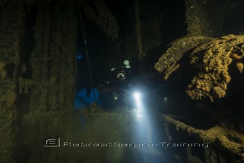 Iron Bottom Sound in Guadalcanal, The Solomons Rebreatherpro-Training