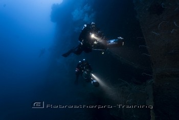 Iron Bottom Sound in Guadalcanal, The Solomons Rebreatherpro-Training