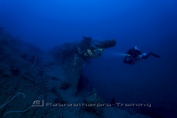 Iron Bottom Sound in Guadalcanal, The Solomons Rebreatherpro-Training