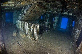 The Karwela wreck in Gozo Rebreatherpro-Training