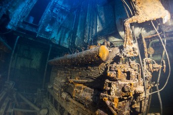 The Karwela wreck in Gozo Rebreatherpro-Training