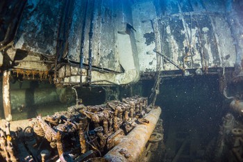 The Karwela wreck in Gozo Rebreatherpro-Training