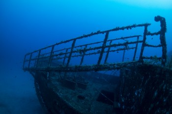 The Karwela wreck in Gozo Rebreatherpro-Training